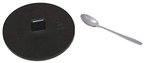 TAMLED Rancilio Blind Filter Membrane + Espresso Spoon for Cleaning Brewing Group Espresso Machine