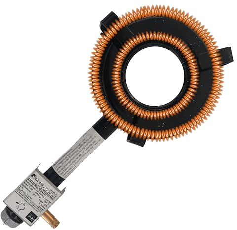Gasbrenner für Grill und Paellapfannen 18 cm - Hochleistungsbrenner - Geeignet für Pfannen 25–35 cm - Tragbarer 2 kg Campingkocher für Butan oder Propan von Optimgas | 18 cm Gasbrenner für 25–35 cm Pfannen, Butan & Propan, tragbar, 2 kg, ideal für Grill, Camping und Outdoor