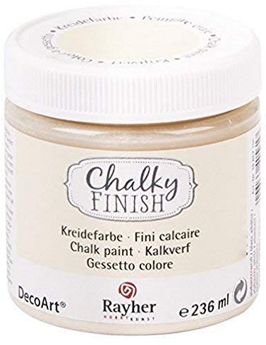 RAYHER HOBBY 38868105 - Gessetto Colore, Bianco Alabastro, 236 ml, 1 Pezzo