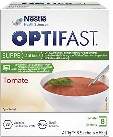 Optifast home - Suppe Tomate, 8 Sachets à 55g