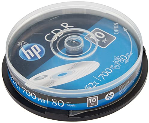 HP CD-R 52X 10PK kaklåda HP 700MB