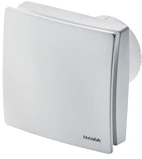 Maico - Original ECA ipro Kleinraumventilator (KH | mit elektrischem Innenverschluss und Feuchte-Vollautomatik, Weiß Ø 100)