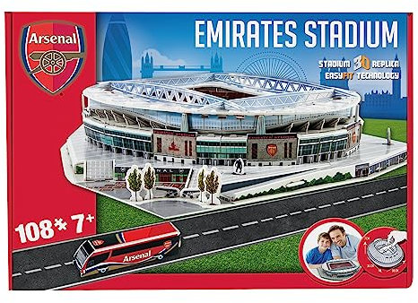 Arsenal Emirates Stadium 3D Puzzle