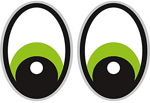 Augen Grün Saugroboter,Aufkleber,Staubsauger Roboter,Sticker,Eye,Stickers,Yeux Rasenmäher Mähroboter
