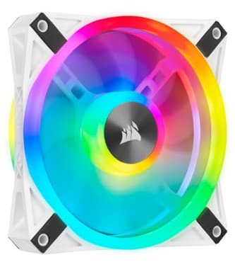 Corsair iCUE QL140 RGB White Single 140mm PWM Fan Expansion Pack