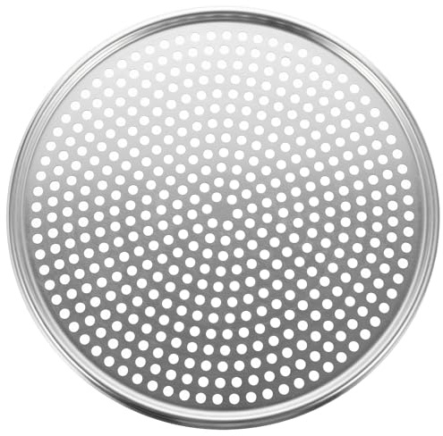 Cabilock Pizzapfanne Rund 10.12 Zoll Mit Löchern Backblech Aus Aluminiumlegierung Antihaft Beschichtet Für Pizza Brot Kuchen Und Ofenbacken