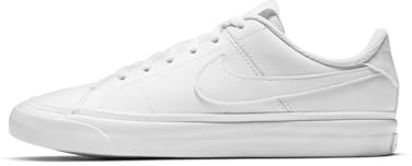 Nike - Court Legacy, Zapato para niños Grandes, White/White,