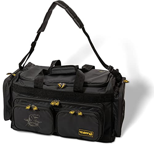 Black Cat Battle Cat Carryall 68x41x35cm - Angeltasche für Wallerzubehör, Tackletasche zum Welsangeln, Tasche für Waller