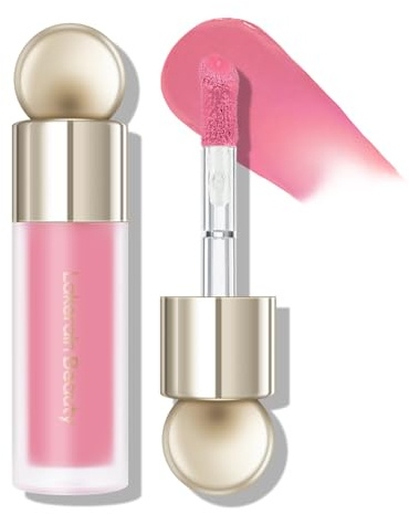 KYDA Cheeks Liquid Blush, Dewy Finish Cream Blush, Natural Looking, Lightweight Breathable, Matte Liquid Blush Makeup, Silky Smooth Creamy Formula,Highly Pigmented,Long-wearing,Perfectly onto Skin