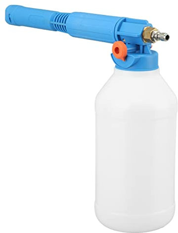 Spruzzatore di Schiuma a Pressione Portatile, Filtro di Grosso Calibro Spruzzatore di Pompa Schiumogena Portatile Multifunzione Ingegneria delle Materie Plastiche e Rame per l'azienda Agricola (Blu)