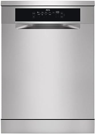 AEG FFB73747PM - Lavastoviglie, n° 15 coperti, inox, [Classe Energetica D]
