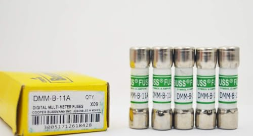 Pack of 5 pieces, DMM-B-11A (DMM-11A, DMM11) 11A 1000V 803293 Digital Multimeter Replacement Fuse