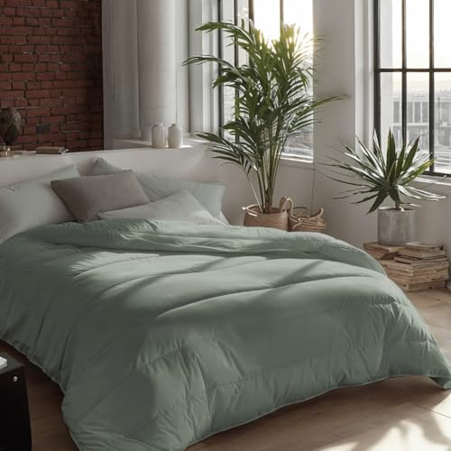 Zelesta Royalbed Couette 135 x 200 cm - 4 Saisons - Hiver et Été Chaude - Lavable Sans Housse - Anti-Allergène