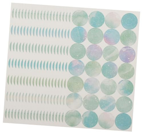 Generic Hole Punch Reinforcement Stickers for Ring Binders 20 Sheets Hole Stickers Binder Paper Hole Reinforcement Labels Hole Reinforcers for Office Supplies