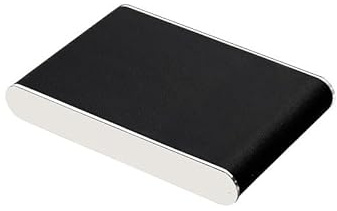 LAPADULA Visitenkartenetui Visitenkartenhalter aus Leder for Herren, Visitenkartenbox, einfache Kartenbox, tragbarer Visitenkartenhalter aus Leder for Herren Visitenkartenhalter