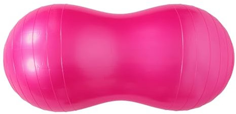 Yardwe Erdnussball Für Yoga Und Balance Schwangerschaftstraining Anti-Burst-Technologie Und Massagefunktion Inklusive Luftpumpe Für Fitnessübungen Zu Hause