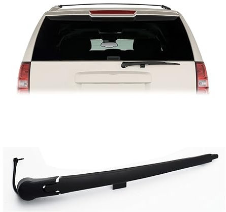 VVKFTP Autofenster Scheibenwischer Für Cadillac Für Escalade ESV EXT MK3 2007 2008 2009 2010 2011 2012 2013 2014 Auto Heckscheibe Windschutzscheibe Scheibenwischer Arm Blades Set