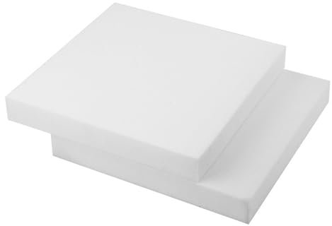 Dickes Schaumstoffkissen, anpassbar, 90 x 40 cm, 15 cm dick, ideal für Sofamatratzen, Stuhlpolster, Bankette, Kopfteile und Möbelpolster