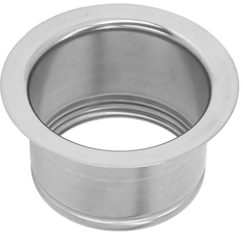 114mm Stainless Steel Kitchen Extended Sink Flange, Deep Garbage Disposal Sink, Flange Replacement Accessories for Kitchen