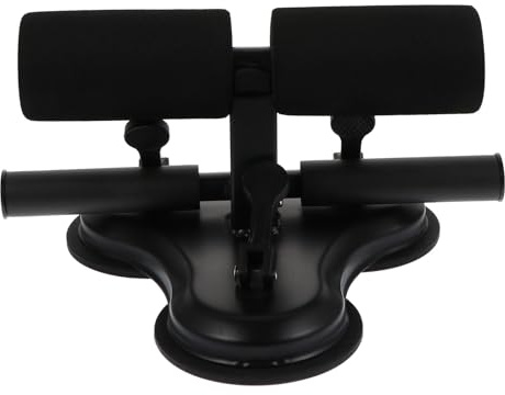 HOODANCOS Sit Up Bar with Suction Cup for Home Abdominal Curl Assist Portable Foot Holder Fitness Device for Crunches Aid and Belly Workout Compact Gym Equipment for Easy Storage and
