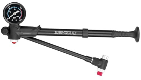 High Pressure Shock Pumps for Front Fork and Rear Suspension Portable Small Inflator for Bike 300PSI Air Inflatable Toy Pumps