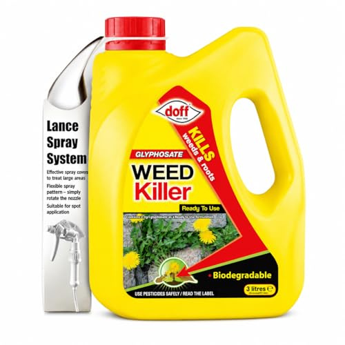 Knockdown Weedkiller 3L | Ready to Use Fast Acting Weed Control | Kills Weeds & Grass on Paths, Patios & Driveways