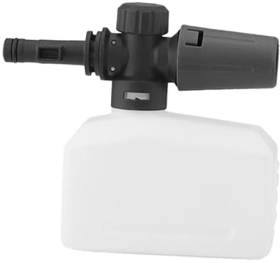 BLWOTMOR Spruzzatore Schiumogeno Bottiglia Regolabile Pompa Pressione Filtro Materiale Robustezza PP Adatto per Lavaggio Auto Barca Apparecchiature, Stile d