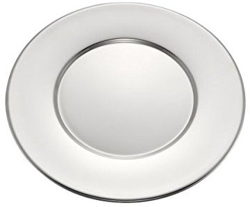 SWEET HOME Sottopiatto Tondo in Acciaio Inox Stile Cardinale cod.I1013201 cm diam.31 by Varotto & Co.