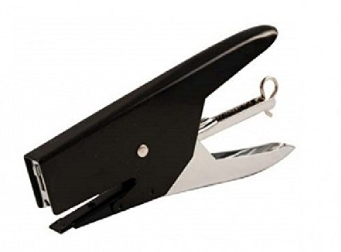 CUCITRICE A PINZA CON IMPUGNATURA ERGONOMICA RICARICA PUNTI 48/51/64 COLORE NERO