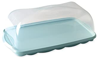 Nordic Ware Translucent Loaf Cake Keeper, Sea Glass