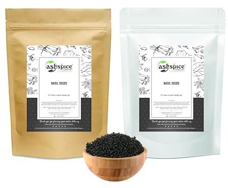 Basil Seeds (Tukmaria/Sabja) Premium Quality Free UK P&P 50g - 1kg (100g)
