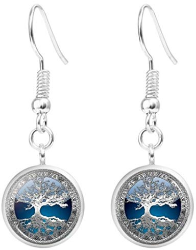 FÉERIES ET MERVEILLES COLLIER ARBRE DE VIE, PARURE BIJOUX ARBRE DE VIE, COLLIER VIE (ARGENT, SILVER)