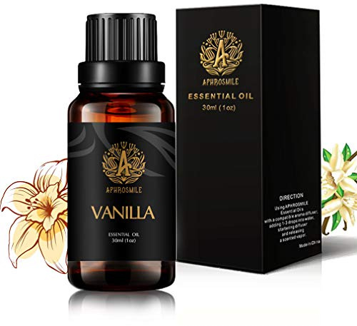 Vanilla eterisk olja för ljustillverkning, 30 ml 100 % ren vanilj eterisk olja för luftfuktare, 1oz aromaterapi vanilj eterisk olja för luftfräschare