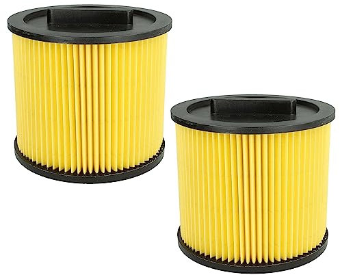 vhbw Set 2x Replacement Filters compatible with Thomas Prestige 20 S Aquafilter Vacuum Cleaner - Cartridge Filter, paper/plastic