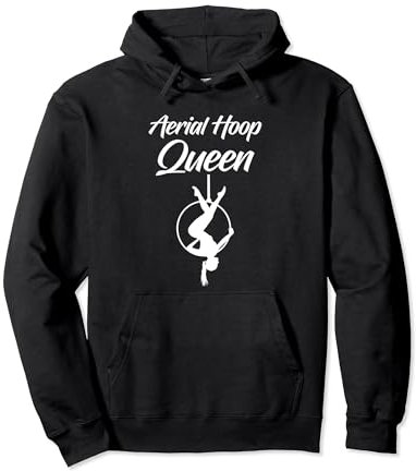 Aerial Hoop Queen, Love Aerial Hoop, Aerial Yoga Geschenke Pullover Hoodie