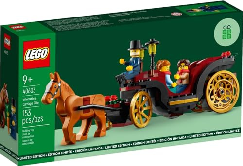 LEGO Winterspaziergang in Kutsche, Limited Edition, 40603