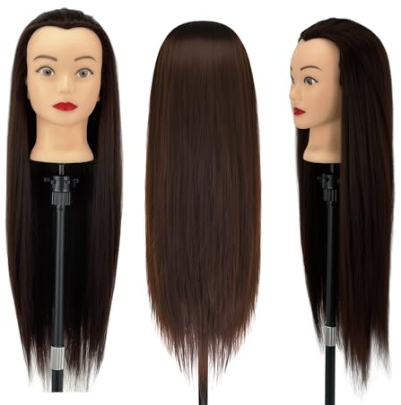 tete a coiffer professionnel Set de coiffure professionnel pour enfants - mannequin tête à coiffer professionnelle avec support pour coiffeurs et salons de coiffure (ferreux)