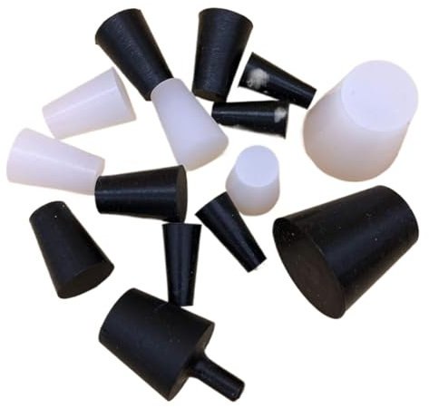 Capuchons de trou en caoutchouc, Joint torique en caoutchouc for rondelle d'étanchéité, bouchon d'étanchéité de colonne, bouchons de bocaux de bouteilles en verre, bouchon de tube à essai, masquage d'