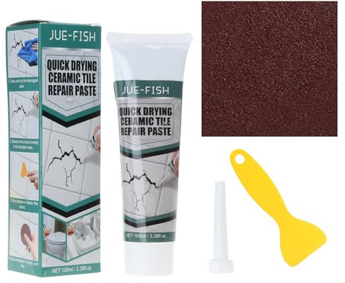 XANHOY Juego de reparación de lechada, relleno de lechada, sellador de lechada para baño, ducha, cocina, azulejo de piso, secado rápido, restauración de pintura de lechada de azulejo