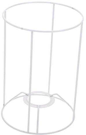 OUNONA Lampenschirmgestell Aus Eisen Diy-Lampenschirmrahmen Für Tischlampen Und Deckenleuchten 7.87 X 5.51 X 5.51 in Robuste Halterung Für Eigenen Lampenschirm Im Innenbereich