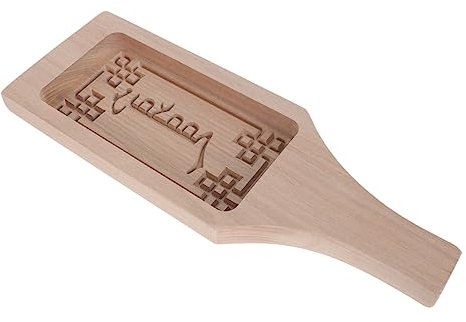 PAMINGONO 1pezzi Stampo Per Biscotti in Legno Forma Di Biscotto Squisito e Adorabile Strumenti Di Cottura Salutari in Legno Di Non Arrugginisce Facile Da Usare e Pulire