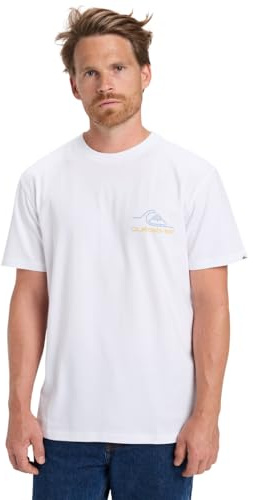 Quiksilver Light Waves SS - Camiseta para Hombre (Paquete de 1)