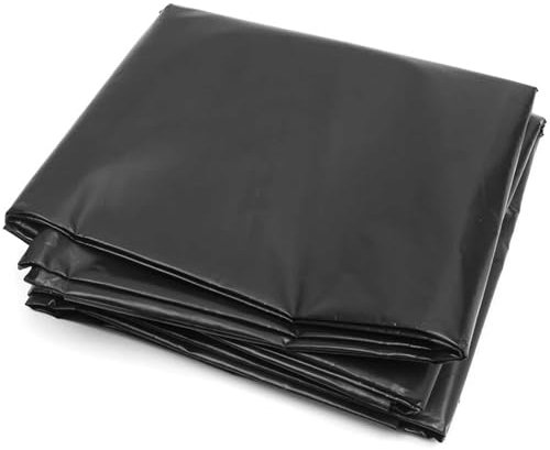Teichfolie, Flexible Teichfolie, 5 Mil Fischteich-HDPE-Skins, feuchtigkeitsbeständige Membran, strapazierfähige Unterlage-Teichfolien für Außenteiche, Koiteiche, Gartenbrunnen, Wasserfälle (