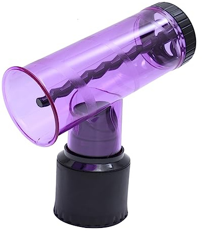 LOLIPPYY Diffusore Styling per Compatibile Porpora in PC di e Ricci Colore Tempo con Asciugacapelli Utilizzo Domestico e Salone Parrucchieri