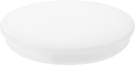 Beaupretty Ventilateur De Plafond Rond En Acrylique Avec Globe Dépoli Blanc, Anti-Poussière, Pour Salon Ou Salle De Classe. Abat-Jour Rond En Acrylique, Sans Outil. | Acrylique Blanc, Finition Mate, Dimensions 17.10 X 17.10 X 2.50 Cm, Installation Facile