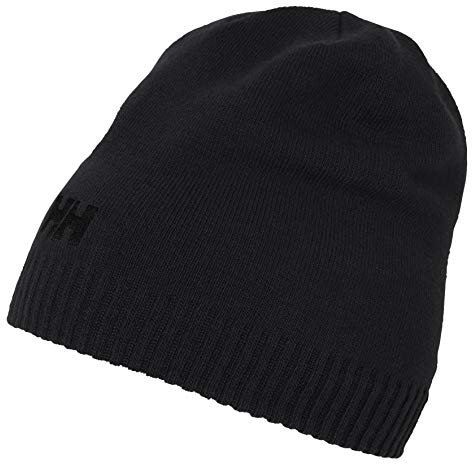 Unisex Helly Hansen Brand Beanie, Schwarz, STD