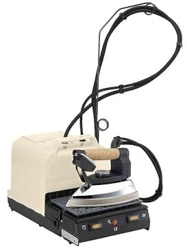 Ferro da Stiro Stirella con caldaia Professionale | Prodotto Made in Italy Leralstir produzione Stirolux | 1,1lt 2 ore di Autonomia | Regolazione Vapore su 5 Livelli