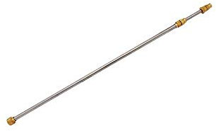 PRO GARDEN INOX CON UGELLO OTTONE telescopica cm 58-102