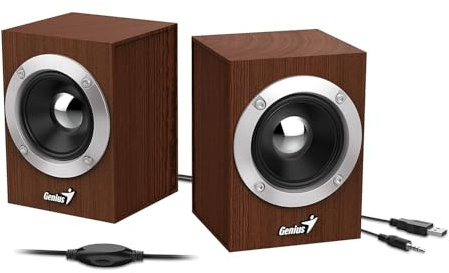 Genius SP-HF280 - Altavoces 2.0 (6 W, RMS, Fuente de alimentación USB)