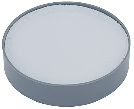 Grimas Water-Make-Up, 60ml Wasserschminke, Farbe hellgrau 102, professionelle Körperfarbe, schnelltrockend und sehr hautschonend, ideal fürs Kinderschminken, Karneval und Halloween, auf Wasserbasis